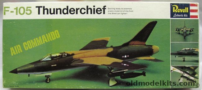 Revell 1/75 Republic F-105B Thunderchief - 'Air Commando' Issue, H231-100 plastic model kit